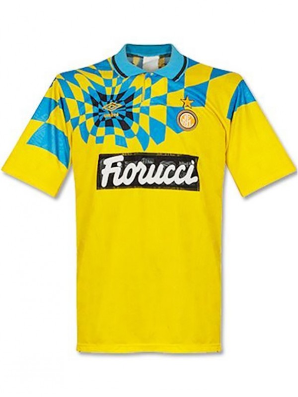 Inter milan third jersey mens retro shirt 1991-1992
